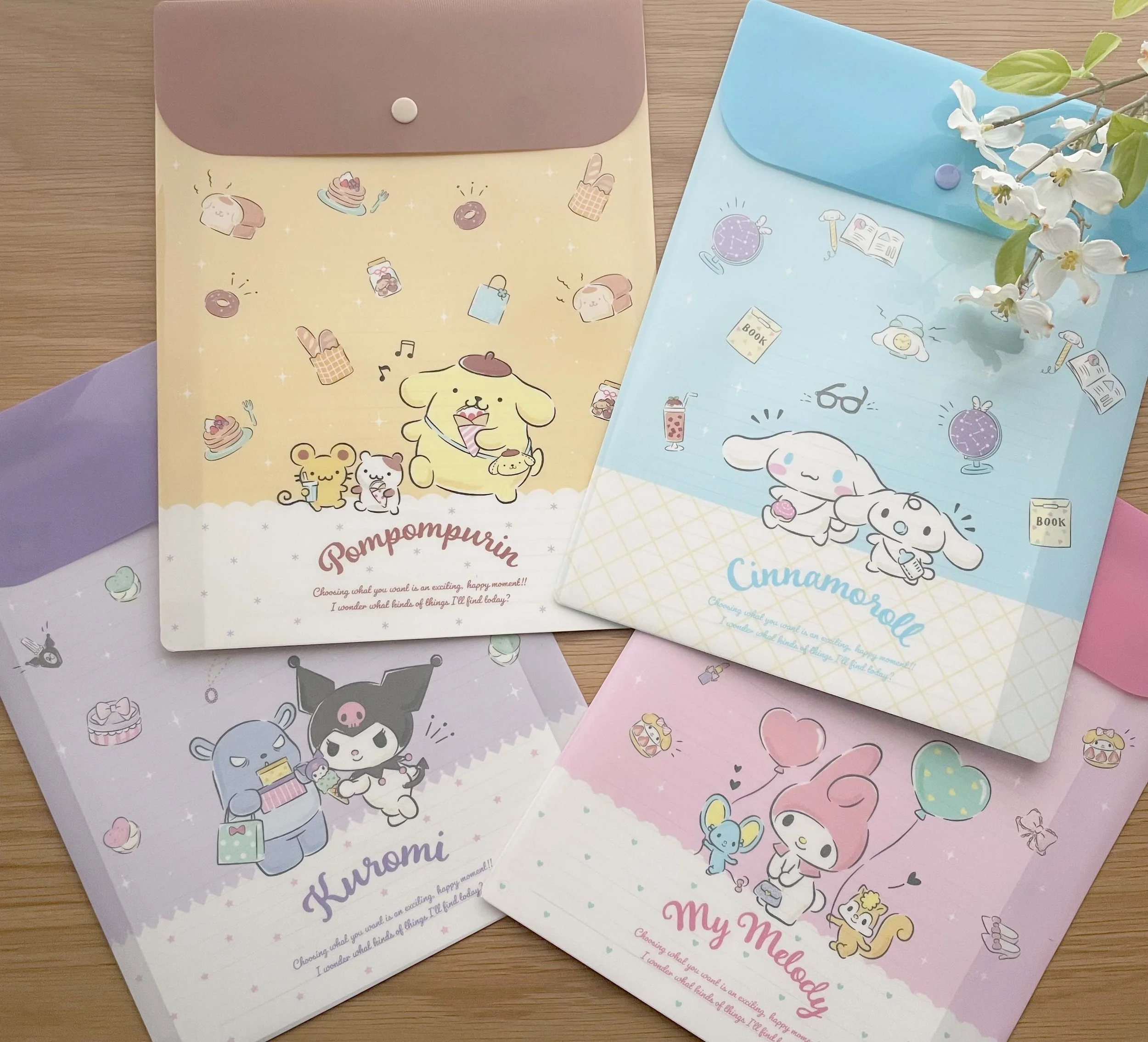 B5 Sanrio My Melody Loose Leaf File Case — La Petite Cute Shop